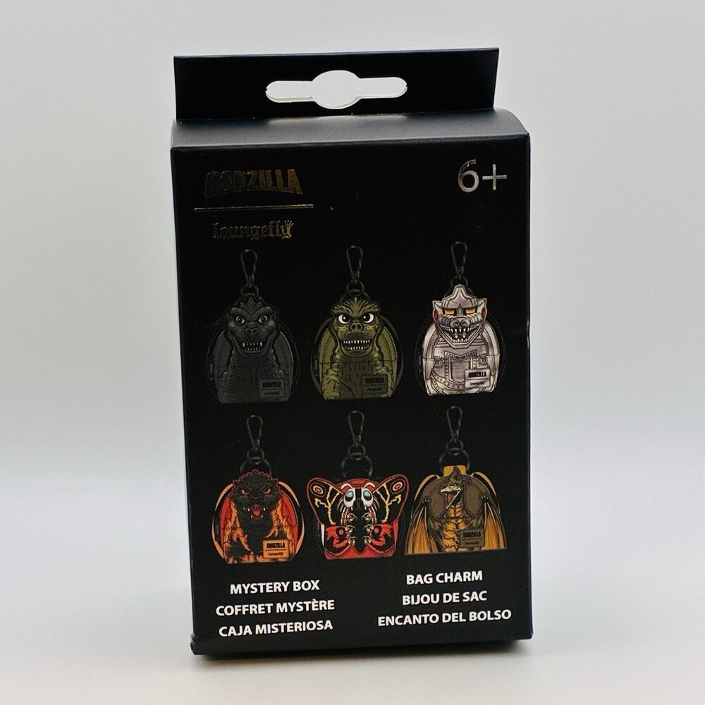 Loungefly Godzilla Mystery Bag Charm 2026 Entertainment Earth Exclusive